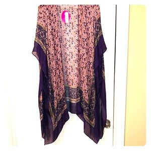 Multi colored shawls